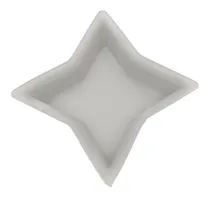 Comprar Molde Estrella Plastico Resina Joyeria Artesanias Cera Gel.