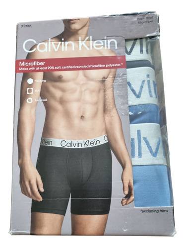 Paquete De 3 Boxer Calvin Klein