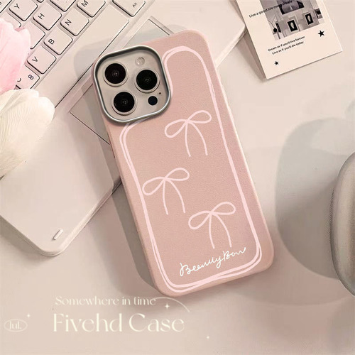 Funda Foundation Make-up Con Lazo Blanco Para Redmi A3 14c 13c 12c