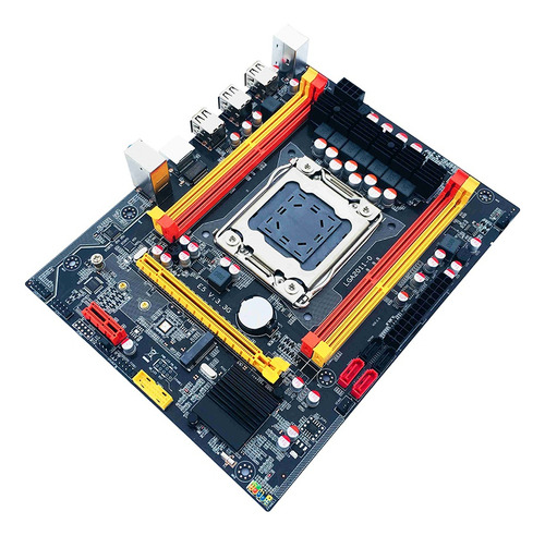 Placa Madre X79 Lga 2011, Compatible Con E5, 4 X Ddr3 De 8 N