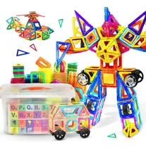 Comprar Juego Construcción 184 Piezas Magnéticas Con Valija Clicshop