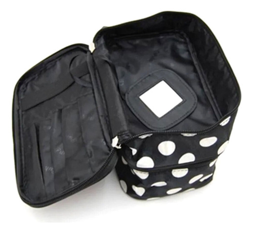 Maquillaje De Mujer Con Cremallera En Bolsa De Cosméticos De