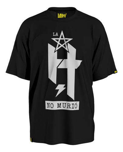 Remera La H No Murió - Hermetica - Heavy Metal - Unisex