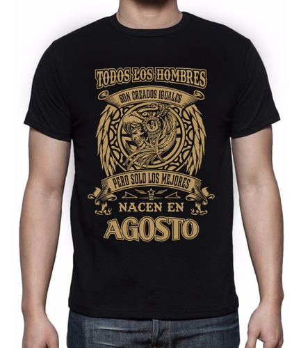 Playera Nacimiento De Leyendas - Guerrero Aguila - Agosto