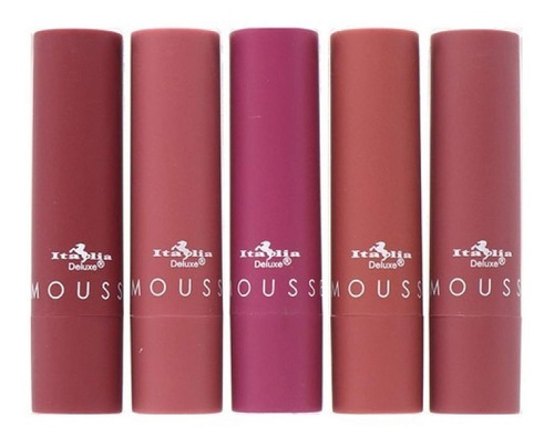 Labial Mousse Matte Italia Deluxe Original 20 Pzas A Elegir