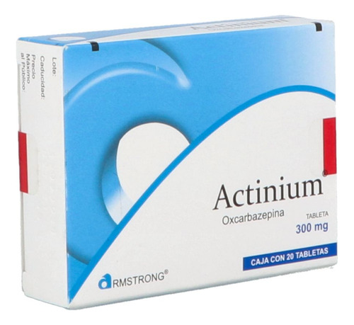 Actinium 300 Mg 20 Tabletas