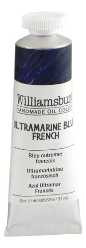 Williamsburg Pintura Al Oleo Azul Ultramar (frances) Tubo De