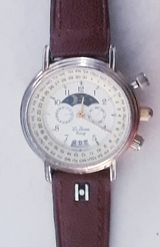 Antiguo Reloj Luna Le Baron De Dama Vintage