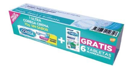 Corega 70g S/s+ Blister Tab Blanq Regalo