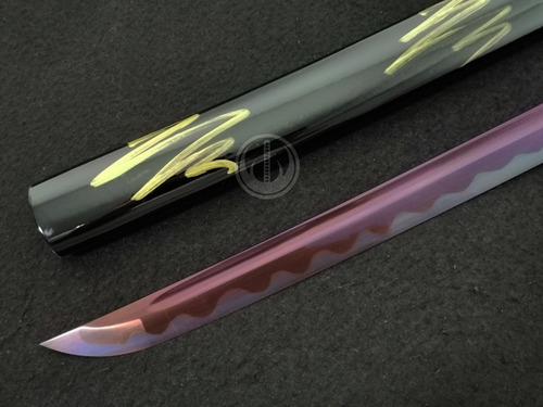 Imagem 5 de 7 de Katana Murasaki - Aço Aisi 9260 Roxo