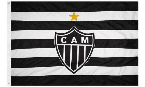Bandeira Do Atlético Mineiro 256 X 180 Cm - 4 Panos