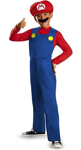 Disfraz De Mario De Super Mario Brothers De Nintendo, De Dis