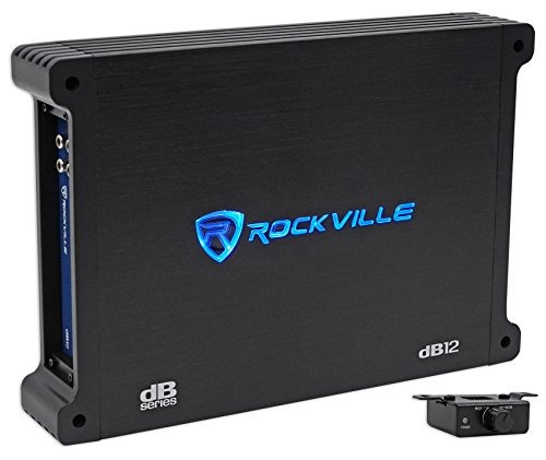 Rockville Db12 2000 Watt 1000w Rms Mono Class D 2 Ohm