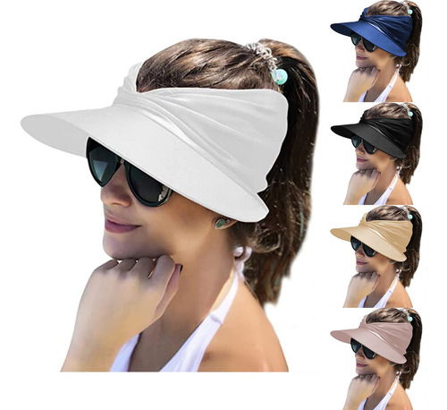 -sombrero De Sol Con Protección Anti-uv Para Mujer, Sombrero
