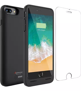 Funda Cargadora iPhone 7 Slim Alpatronix Black