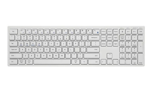 Teclado Inalambrico Largo Bluetooth Bk 418.