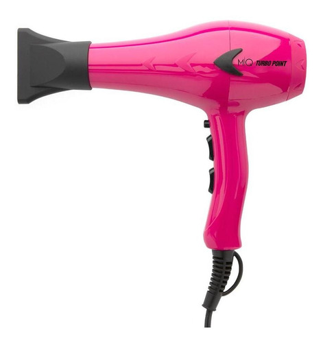 Mq Professional Turbo Point Secador De Cabelo Rosa 127v