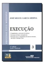 Comprar Processo Civil Moderno - Execucao Vol. 3 - 2ª Edicao: Processo Civil Moderno - Execucao Vol. 3 - 2ª Edicao, De Medina, José Miguel Garcia. Editora Revista Dos Tribunais, Capa Mole Em Português