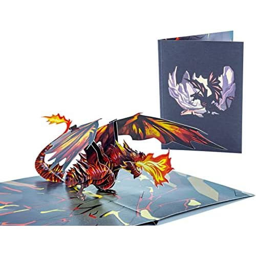 Dragón Legendario - Wow Tarjeta De Felicitación Emerg...