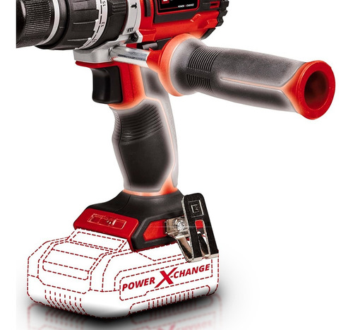 Imagen 4 de 10 de Taladro Percutor Atornill Inalambrico Brushless Einhell Solo