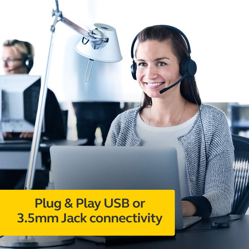 Auriculares Jabra Evolve 30 Ii Ms Estéreo Con Cable, Usb Y C
