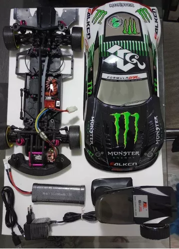 Carrinho Controle Remoto Rc Drift Maisto Tech Monster Drift 1/24