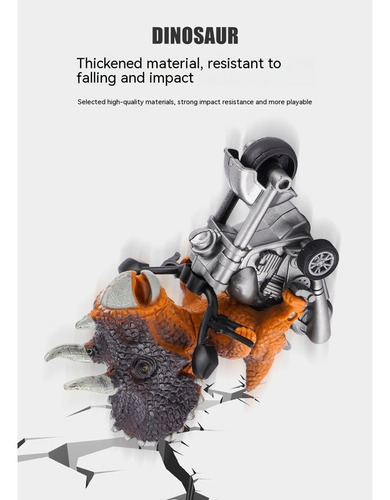 Juguetes For Moto Dinosaur Tyrannosaurus Rex Red Inertia