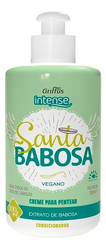 Creme Pentear Extrato De Babosa Santa Babosa Intense Griffus