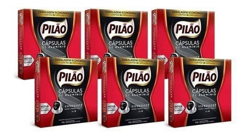 300 Cápsulas De Alumínio Expresso 12 Café Pilão 