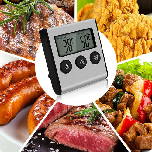 Termómetro Digital Para Carnes Celsius/fahrenheit