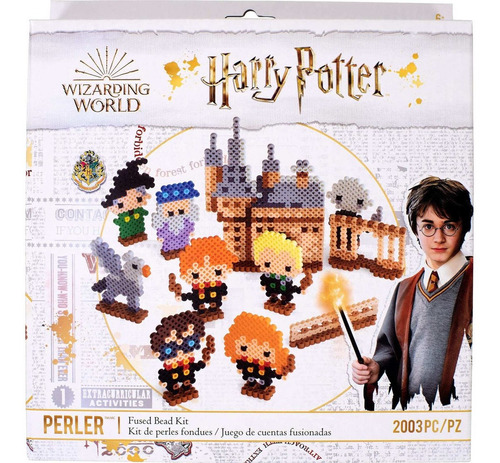 3d Hogwarts   Fuse Bead Craft Kit, Multicolor 2004 Piec...