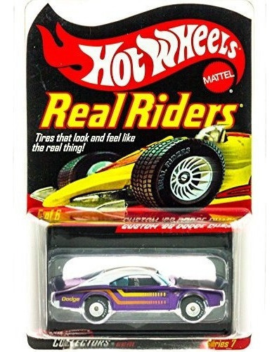 Hot Wheels Real Riders Custom '69 Dodge Charger Serie