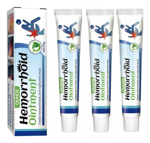 3× Crema For Hemorroides, Crema For Eliminar Hemorroides