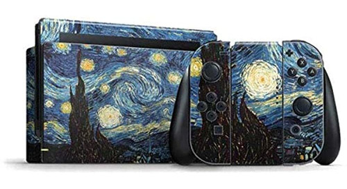 Nintendo Switch Bundle Piel  Van Gogh  La Noche Estrellada V