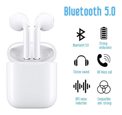 Audifonos Tipo AirPods I12s Tws Bluetooth Android iPhone