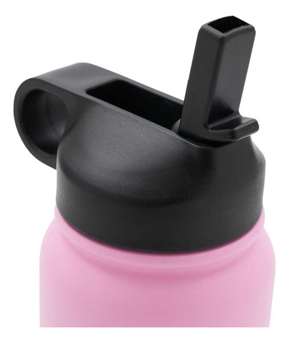 Botella Deportiva Termica Acero Inoxidable Hydra Go 1200ml Color Rosa