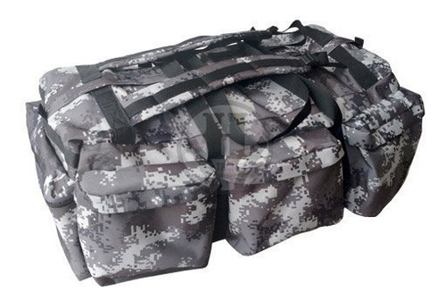 Bolso Tactico Militar Urbano Digital 130 Litros Reforzado