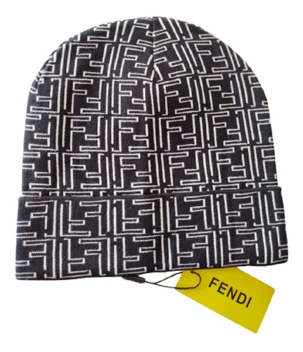 Gorro Fendi Diseño Monograma Original