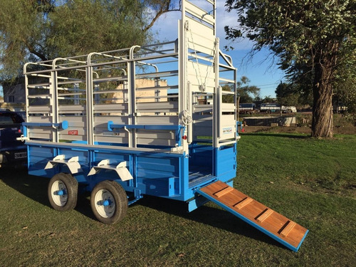 Acoplado Trailer Multipropósito Hacienda Mixto Caballos