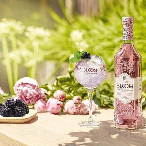 Ginebra Bloom Jasmine & Rose 700 Ml