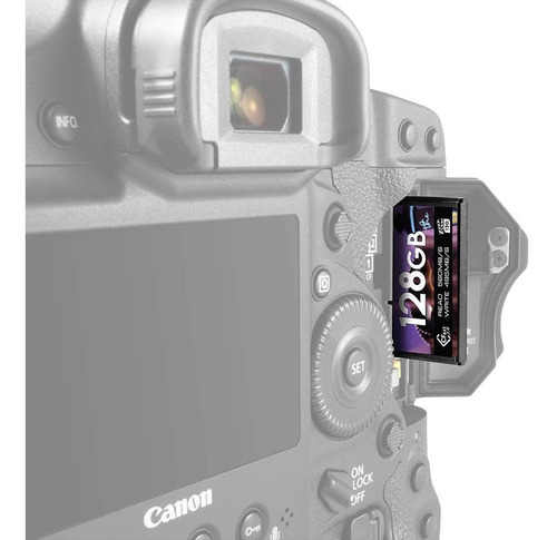 Imagen 4 de 4 de Dcfstv Gb Prima Cfast Vpg Plata Tarjeta De Memoria