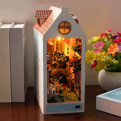 B Kit En Miniatura De Book Nook Kits De Book Nook Para