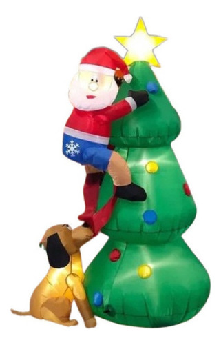 / Decoración Inflable For Árbol De Navidad De 1,8 M: Papá