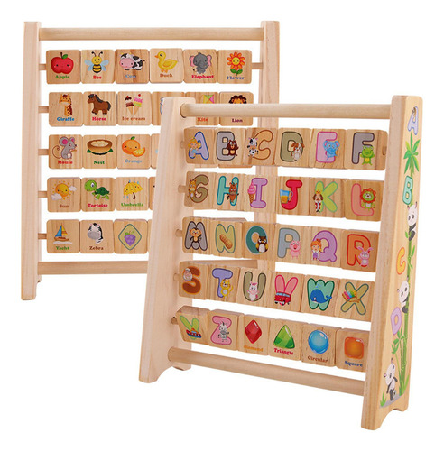 Xfw3 Educativo De Madera Abacus Aprendizaje De Aprendizaje