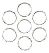Comprar Argollita De Union Doble - 8mm X 50 Unis ! Insumos Llaveros