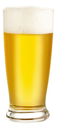 Crisa Brasilia Copo Cerveja 350ml Vidro Cor Transparente