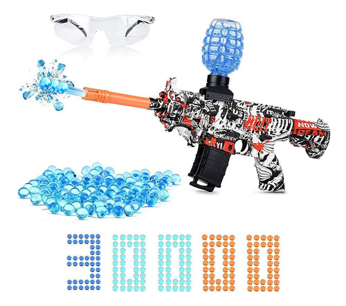 Novo Novo Pistola De Água De Gel Elétrica M416, Com 30.000