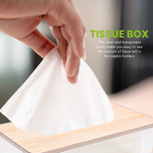 P 2 Fundas Minimalistas Para Cajas De Pañuelos, Moderno Y