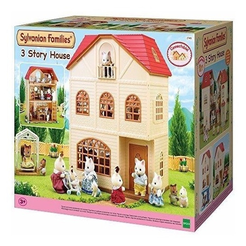 Sylvanian Families 2745 Casa De 3 Pisos Intek Mundo Manias