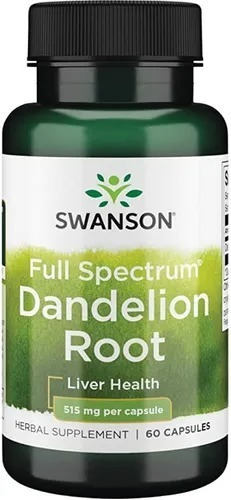 Dandelion Root Raiz Diente De Leon 515mg 60cap Envio Gratis